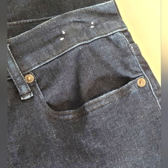 Calvin Klein Womens High Rise Skinny Jean Dark Indigo Blue - Size 6 / 28 - Picture 3 of 12